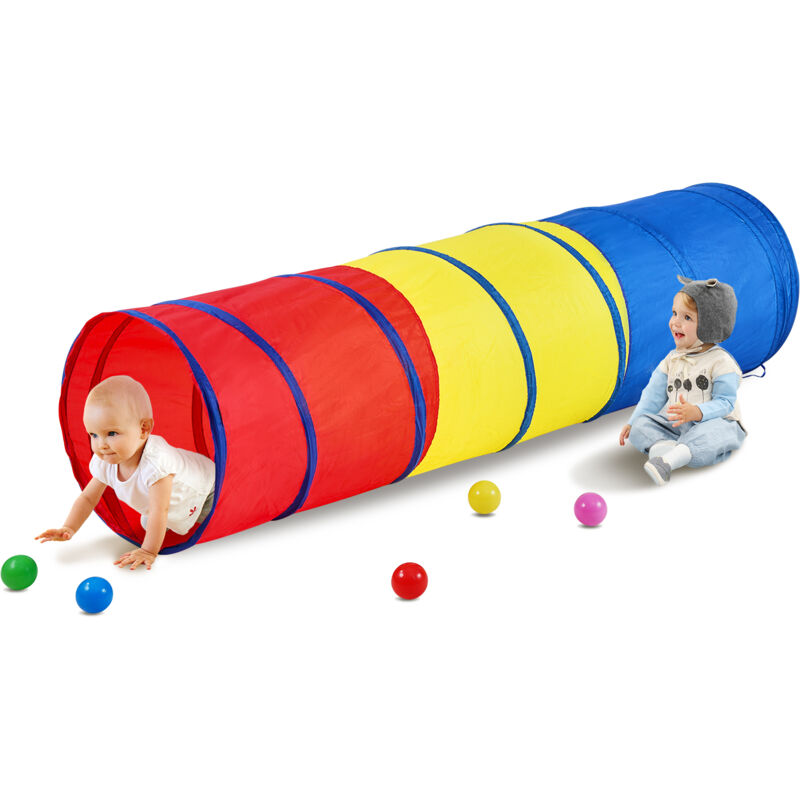 foto del prodotto mophorn vevor tenda da gioco per bambini, tunnel da gioco per neonati animali domestici, regalo pieghevole tunnel per interni ed esterni