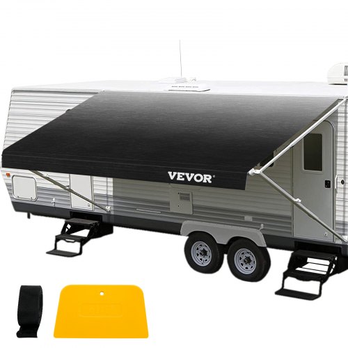 foto del prodotto mophorn vevor tendalino per camper da 18 piedi, tessuto sostitutivo per tendalino da 17 piedi e 2pollici, vinile impermeabile di alta qualita,