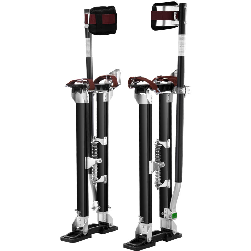 foto del prodotto mophorn vevor trampoli in alluminio per edilizia altezza regolabile 61 101,6 cm misura di piedi 27 29 cm, trampoli in alluminio per lavori interni
