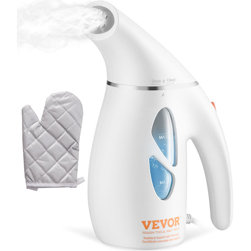foto del prodotto mophorn vevor vaporizzatore verticale portatile per indumenti da 800 w con serbatoio dellacqua da 240 ml cavo lungo riscaldamento rapido per la