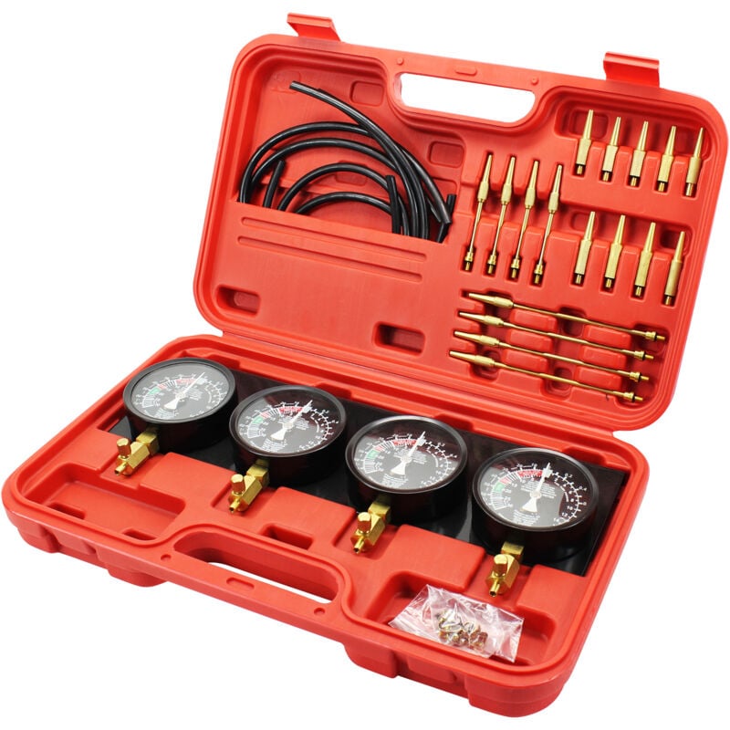 foto del prodotto mophorn vuoto carburante carburatore sincronizzare strumento kit carburatore sincronismo set di manometri con tubo di gomma