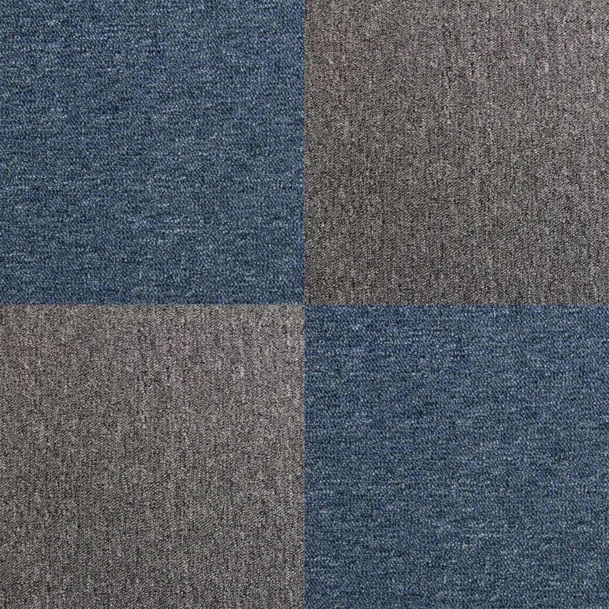 foto del prodotto moquette a quadrotte 50x50 in pacchi da 20 pezzi copre 5mq autoposanti