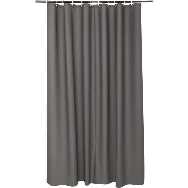 foto del prodotto morbidezza interna, tenda da doccia 180 x 180 cm vitamin antracite, peva