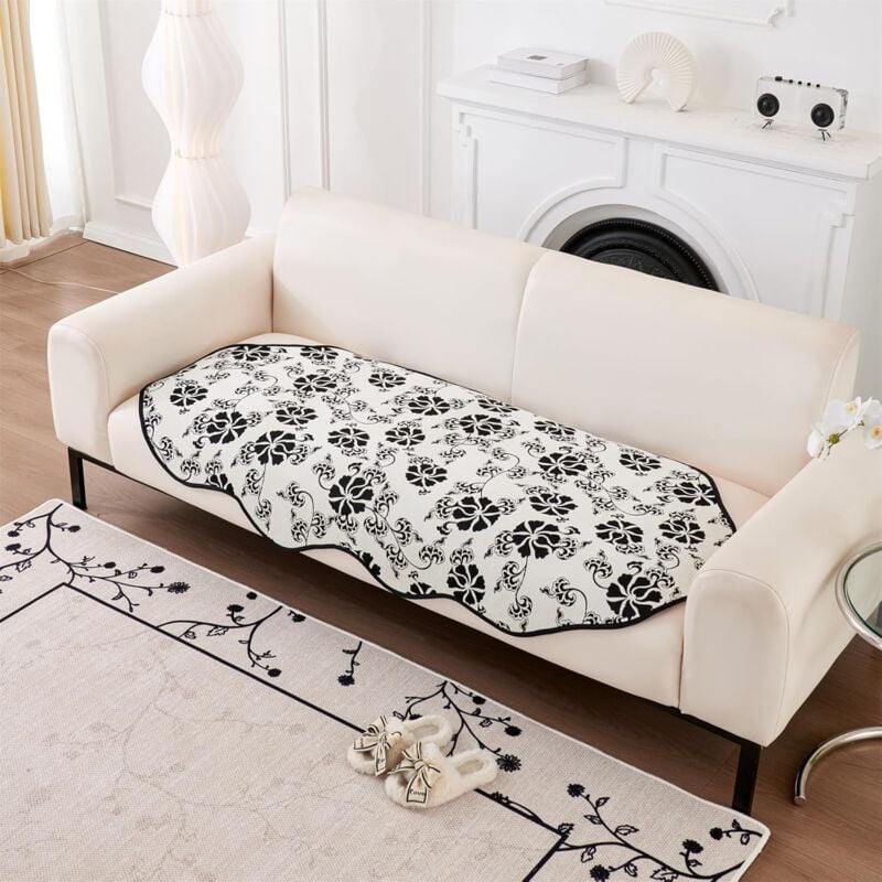 foto del prodotto morbido copridivano jacquard antiscivolo per animali domestici, copridivano decorativo, lavabile, antiscivolo, adatto a bambini e animali domestici,