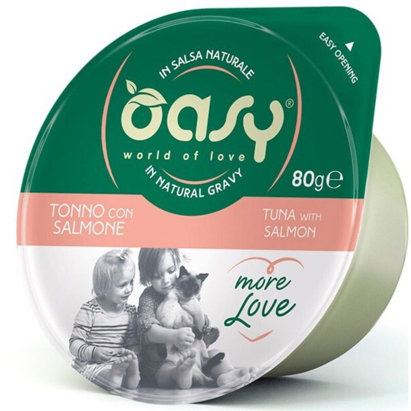 foto del prodotto more love cup gatto da 70 gr oasy