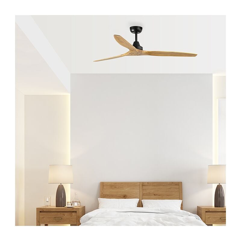 foto del prodotto morelos l ventilatore senza luce nero 152