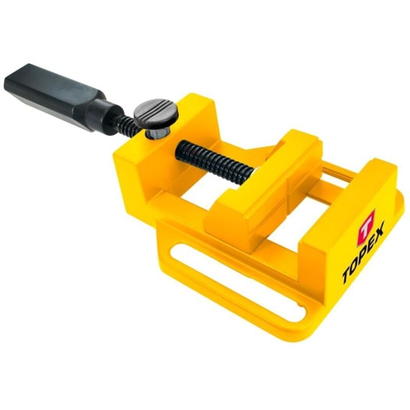 foto del prodotto morsa 60mm - in alluminio per trapani a colonna - ideale x supporto trapano