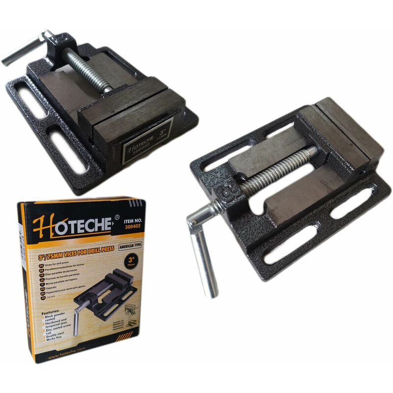 foto del prodotto morsa 75 mm a ganasce trapano a colonna morsa per trapano colonna 75 mm 300402