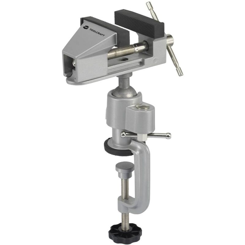 foto del prodotto morsa a vite to 7565019 larghezza becchi ganasce 78 mm apertura max. 50 mm toolcraft