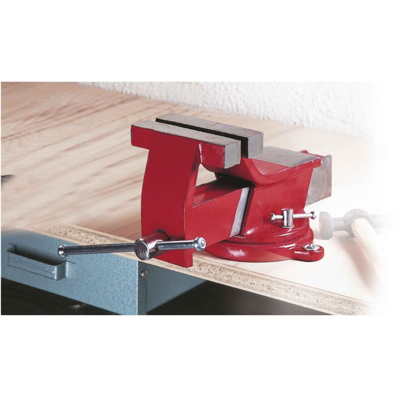 foto del prodotto morsa con incudine a base girevole 150mm