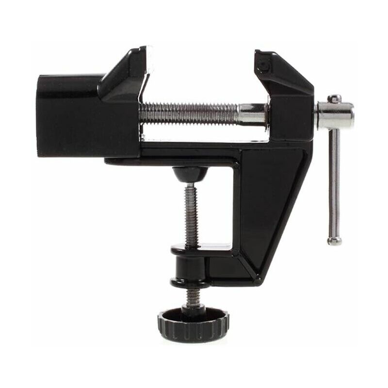 foto del prodotto morsa da banco 50 mm morsetto girevole base fissa da tavolo