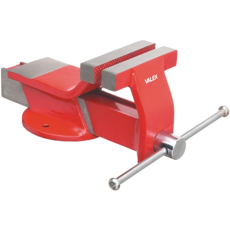 foto del prodotto morsa da banco fissa valex in acciaio