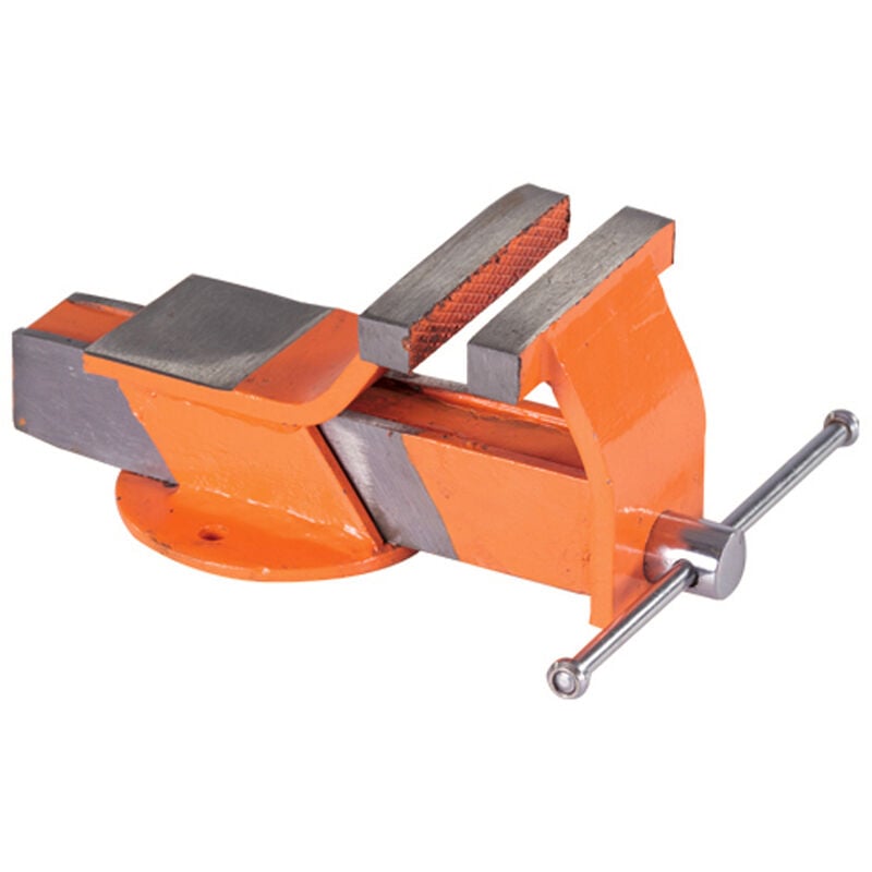 foto del prodotto morsa da banco in acciaio 80 mm base fissa brixo morse