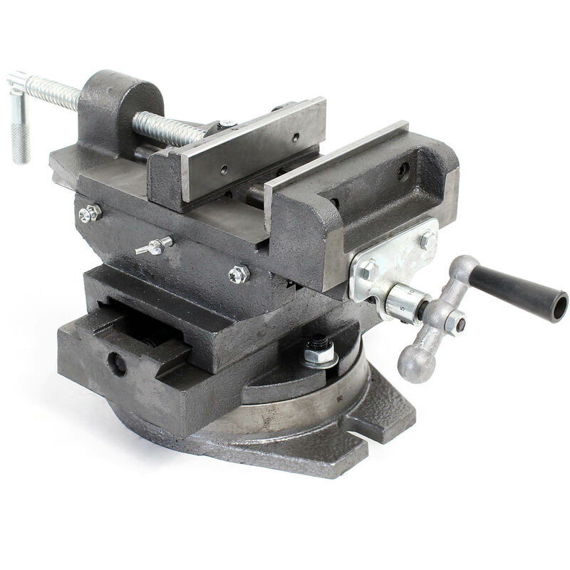 foto del prodotto morsa da banco per macchine con base girevole morsa di serraggio da officina 125mm