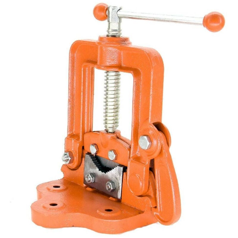 foto del prodotto morsa da banco ribaltabile per tubi tubo da 10-85 mm idraulica morsetta - - trade shop traesio