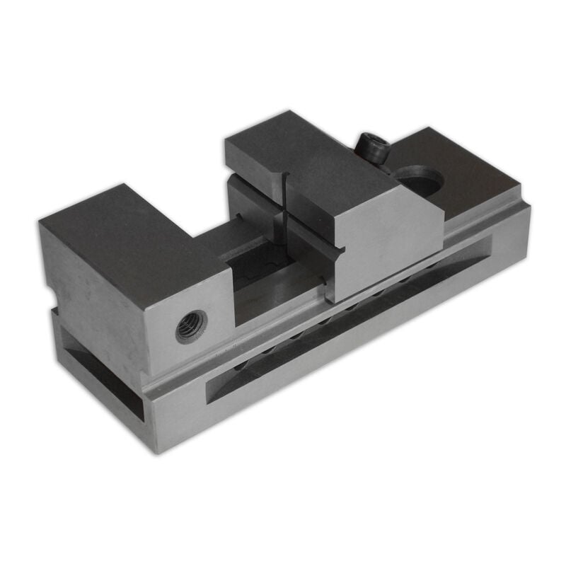 foto del prodotto morsa di precisione in acciaio temprato sogi 100x125 mp 100 fresa bloccaggio pezzo fresatrice