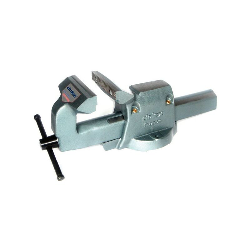 foto del prodotto morsa fissa regolabile in acciaio dolex 125mm ouv180mm 56