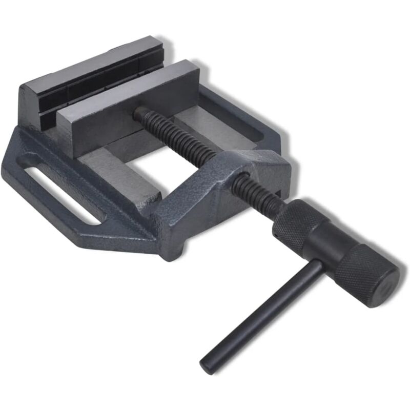 foto del prodotto morsa manuale per trapano a colonna 90 mm - vidaxl