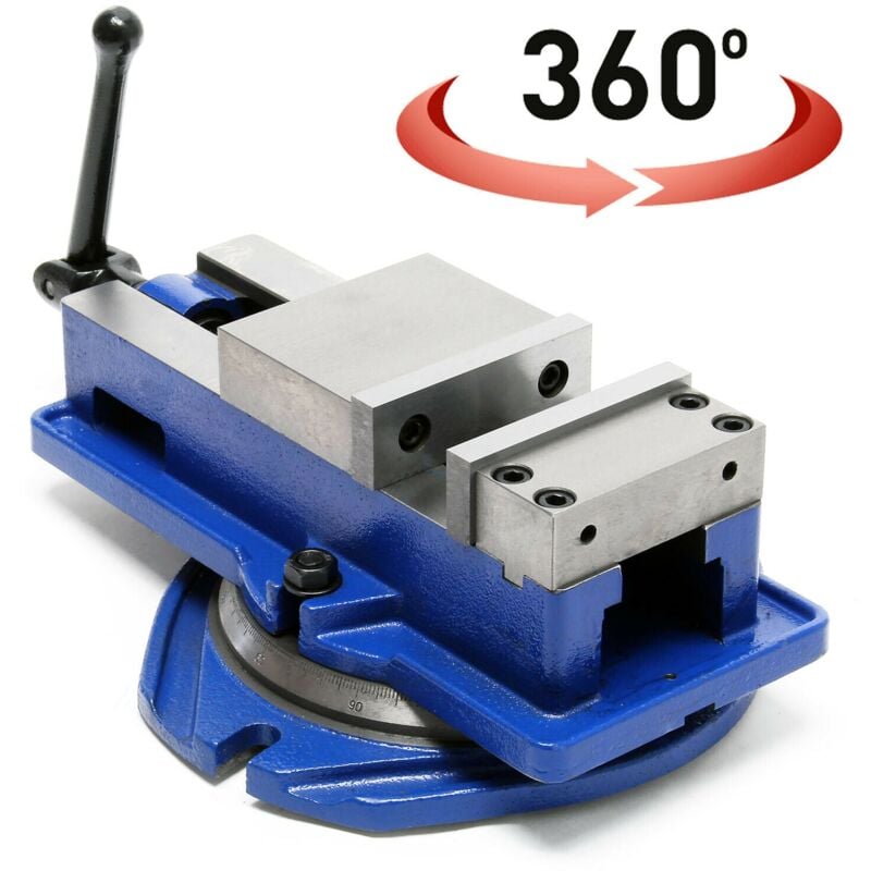 foto del prodotto morsa per macchina di precisione tavola girevole da 100 mm strumento di supporto per banco da lavoro a 360 gradi 160000318