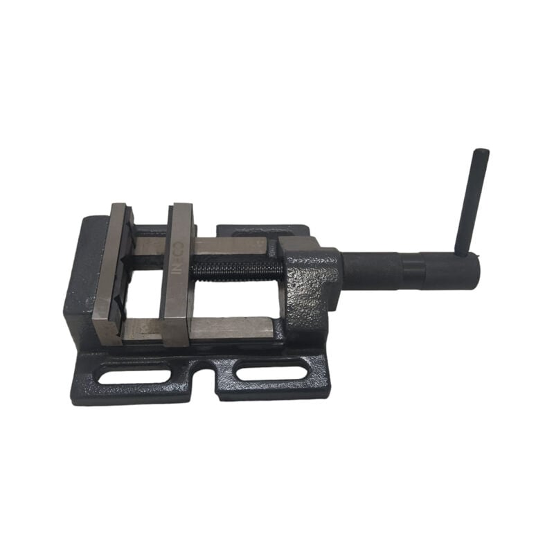 foto del prodotto morsa per trapano a colonna ganasce piatte piatta 100mm ineco 1681200100