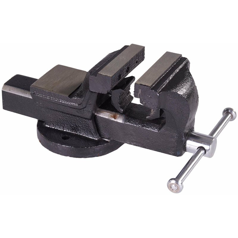 foto del prodotto morsa professionale da banco in acciaio con base fissa brixo hercules