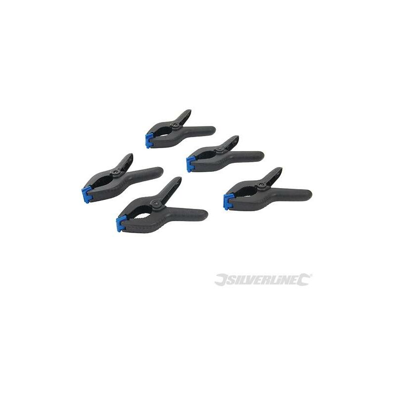 foto del prodotto morsetti a molla 5 p.zi lunghezza 200 mm capacità di morsa 100 mm