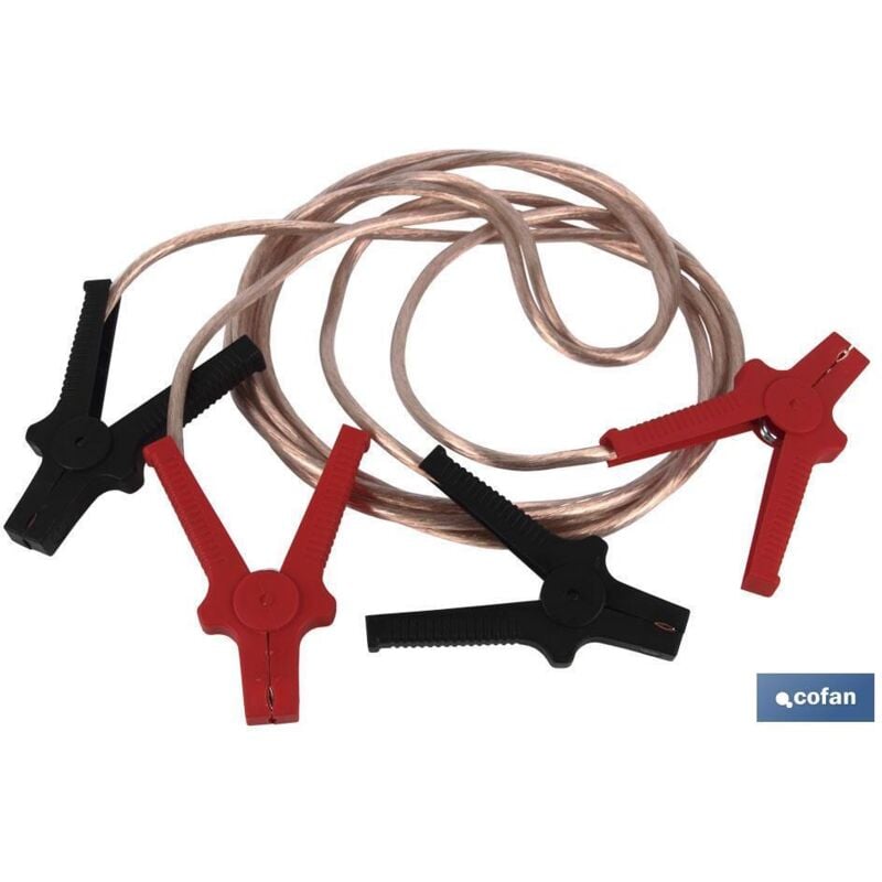 foto del prodotto morsetti per avviamento di emergenza isolati in rame acciaio 3 m 400 a tuv gs