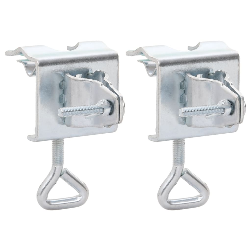foto del prodotto morsetti per ombrelloni da balcone 2pz 32 mm in acciaio zincatocod mxl 92545