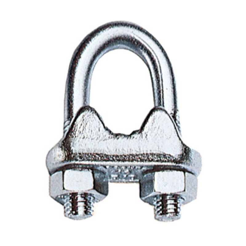 foto del prodotto morsetti x fune acciaio n. 6 export. prezzo per 1 pezzo.