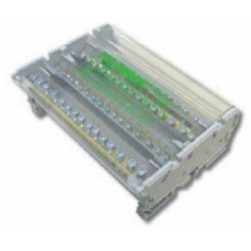 foto del prodotto morsettiera 2p 7 fori 100a 1022100 italweber