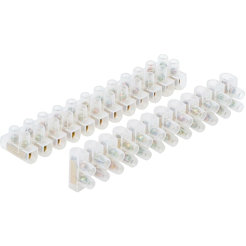 foto del prodotto morsettiera 4,0 mm 6 amp. 2 pezzi blocco da 12