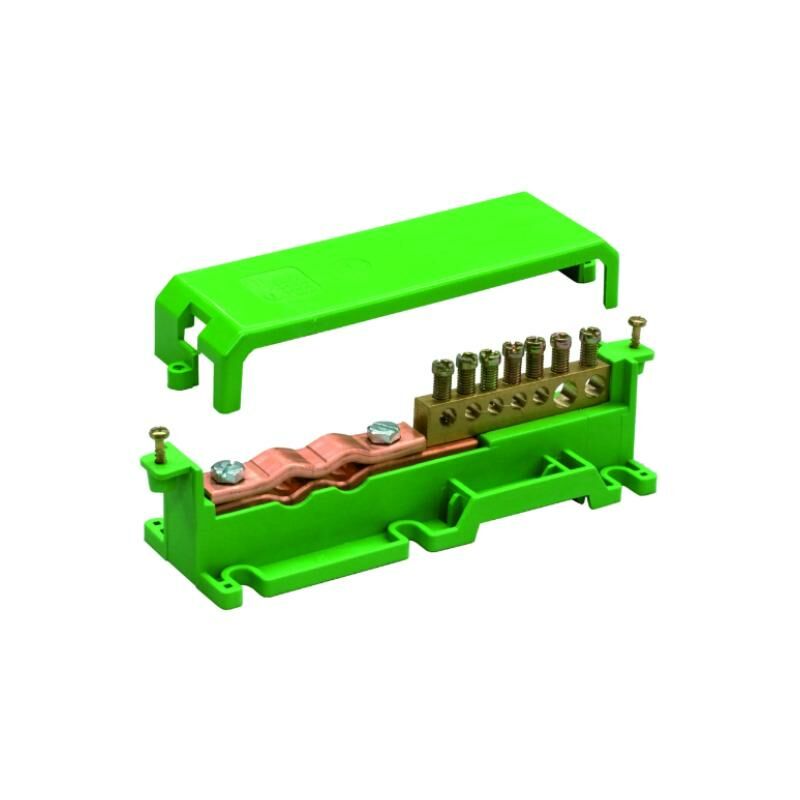 foto del prodotto morsettiera arnocanali 45x155x46 mm 7+2 fori - bt137