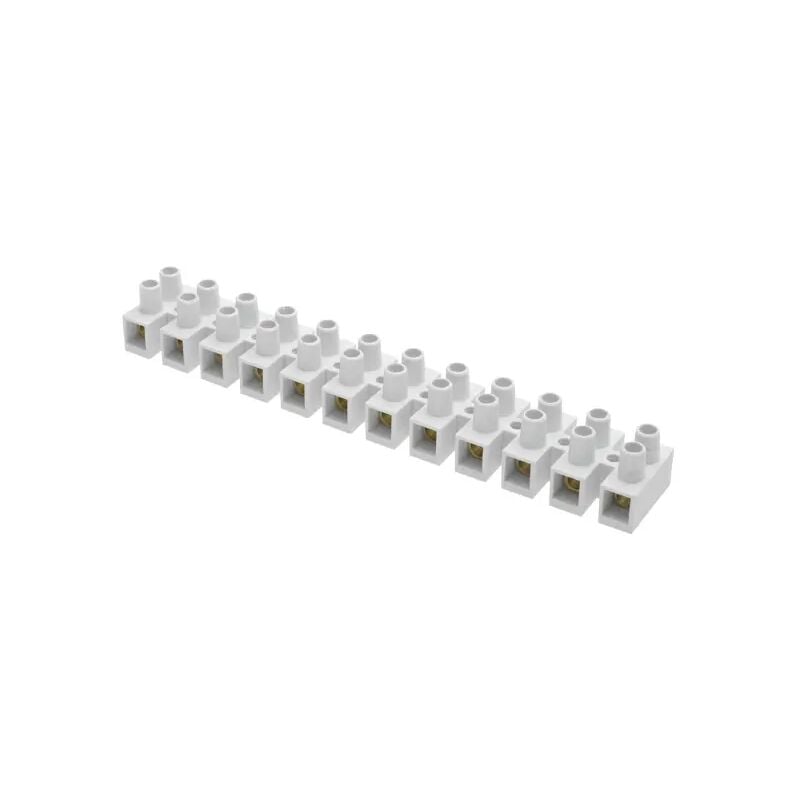 foto del prodotto morsettiera elettrica morsetto mammut 4 mm bianco