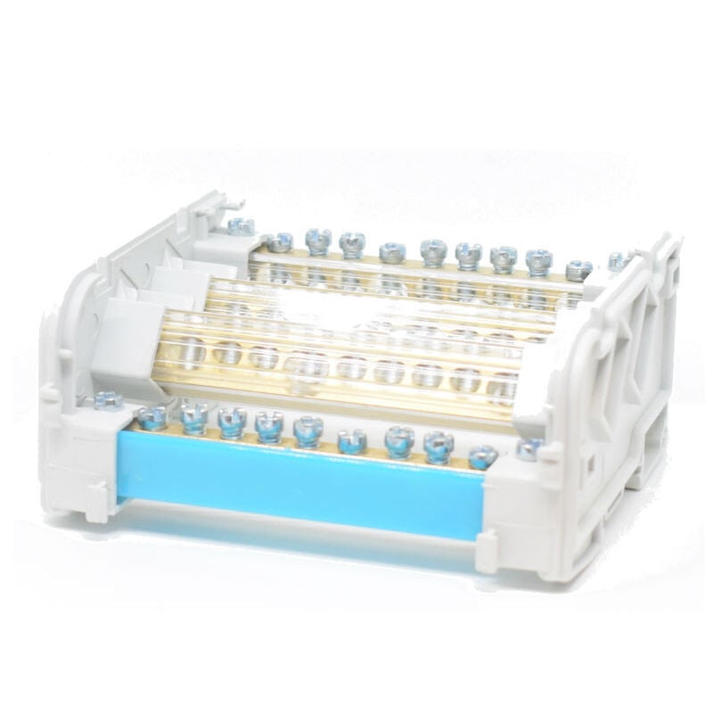 foto del prodotto morsettiera siemens 4p 125a 11 fori 7 moduli 8gf9874