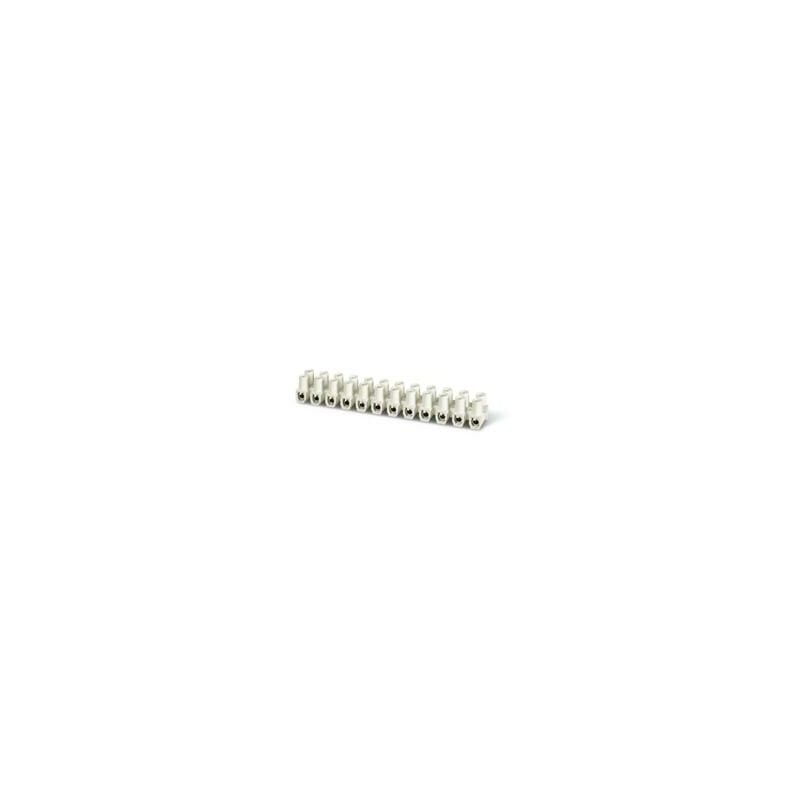 foto del prodotto morsettiera t85 6mm bianco