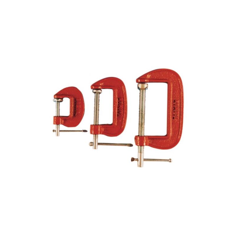 foto del prodotto morsetto a c apertura 25 50 75 mm serie 3 pz