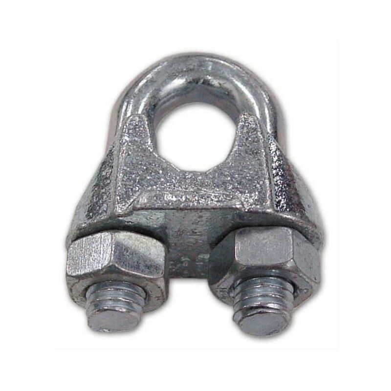 foto del prodotto morsetto a cavallotto zincato mm 6 maurer 99609 