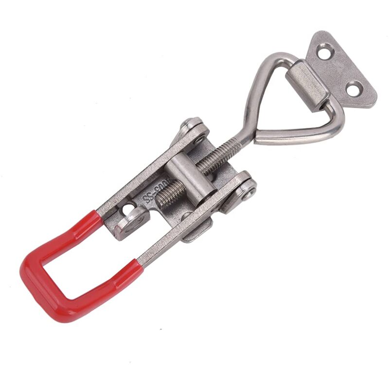 foto del prodotto morsetto a sgancio rapido morsetto a leva regolabile in acciaio inox con bloccaggio rapido forza di serraggio 250 kg