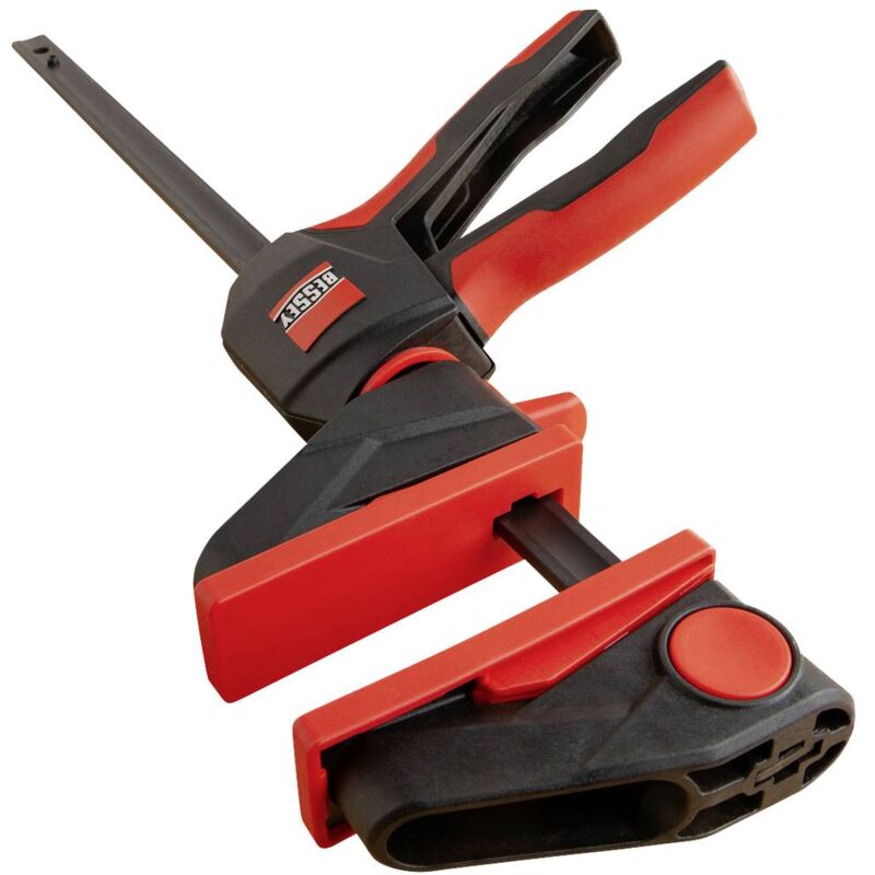 foto del prodotto morsetto a una mano con impugnatura girevole ez360 bessey ez360 45 apertura max. 450 mm misura della sporgenza 80 mm