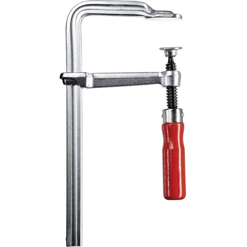 foto del prodotto morsetto a vite in acciaio x gs 400 120 bessey gs40 apertura max. 400 mm misura della sporgenza 120 mm