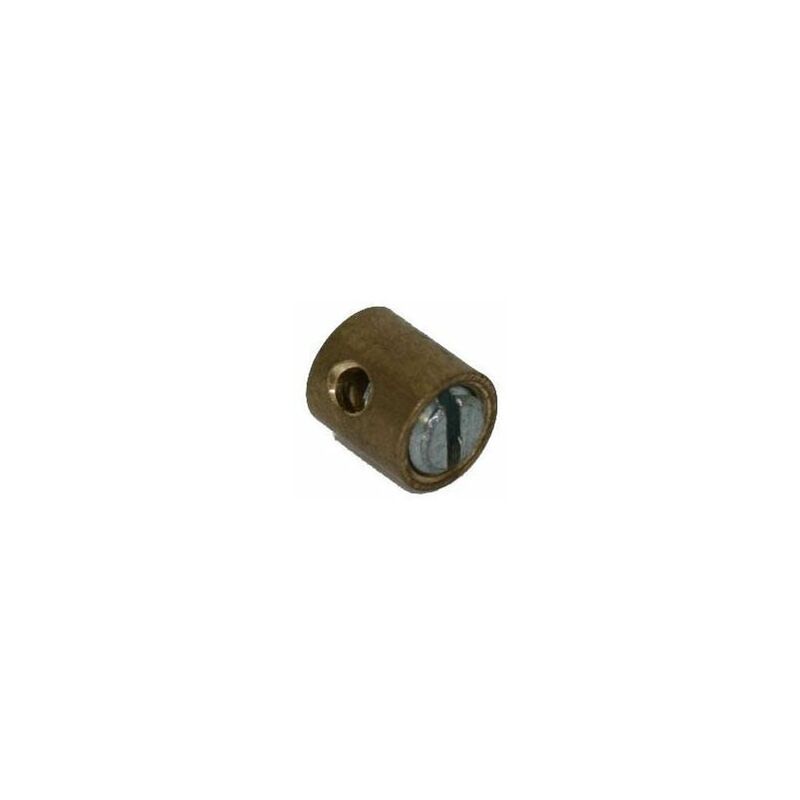 foto del prodotto morsetto blocca cavo acceleratore per decespugliatore con vite interna 450182