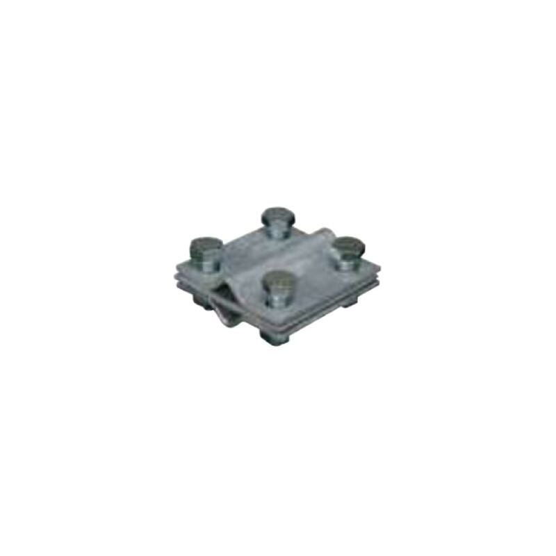 foto del prodotto morsetto di giunzione arnocanali 60x60mm 3 piastre 27.8