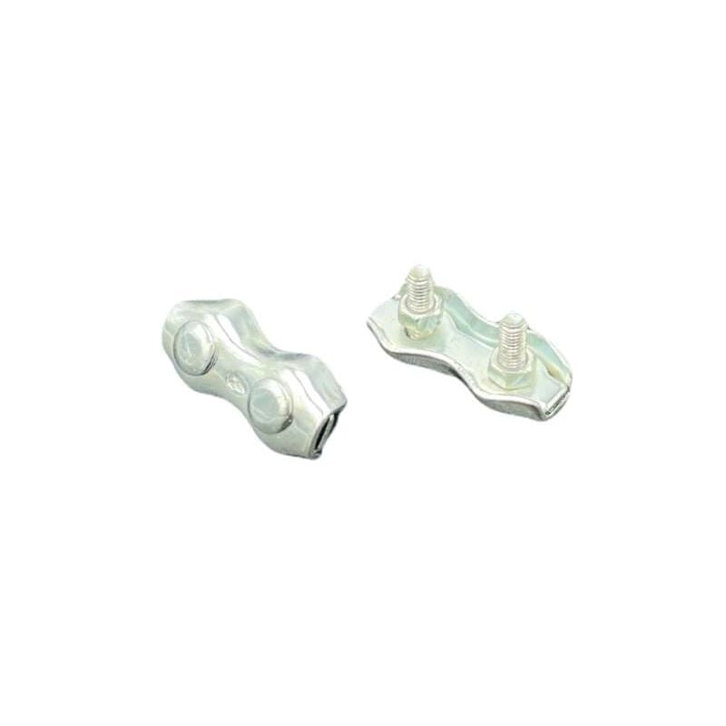 foto del prodotto morsetto duplex zincato mm.6