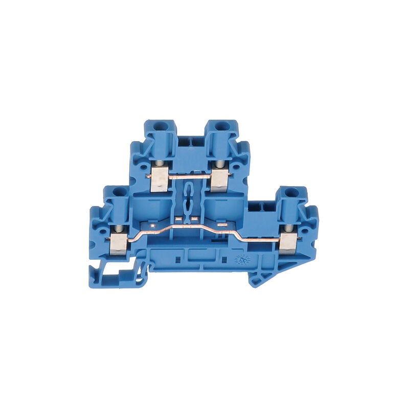 foto del prodotto morsetto in fila, vite, 4 poli, 500v, 24a, 0.14 4mm , blupxi3044649