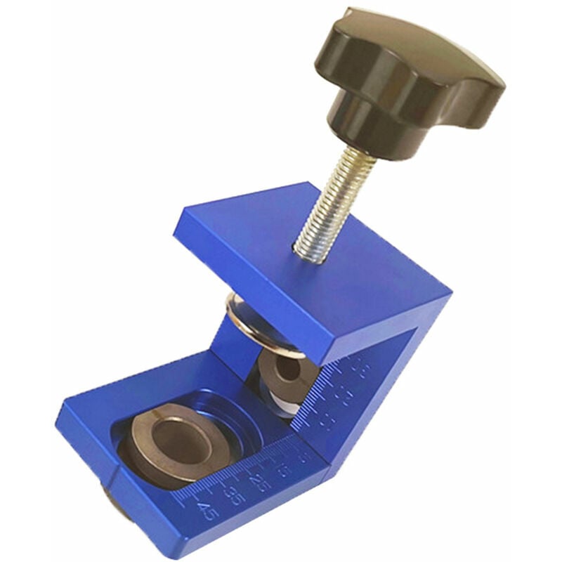 foto del prodotto morsetto kit di strumenti per localizzatore di foratura tre in uno localizzatore di fori apri fori posizionatore per la lavorazione del legno
