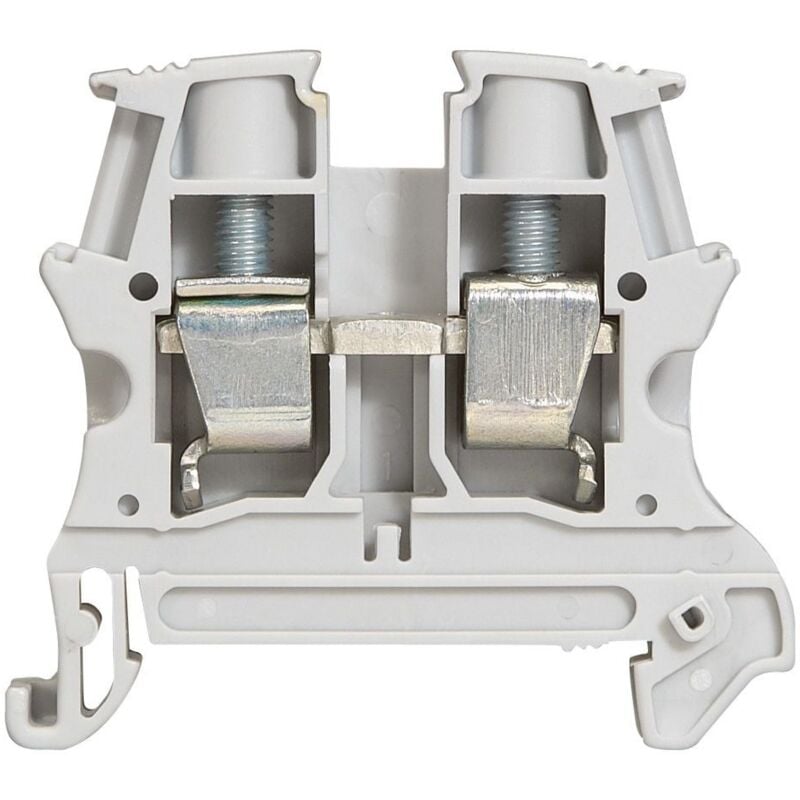 foto del prodotto morsetto legrand 10mmq attacco din colore grigio 037163