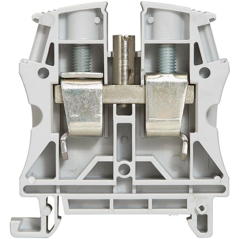 foto del prodotto morsetto legrand 16mmq attacco din colore grigio 037164