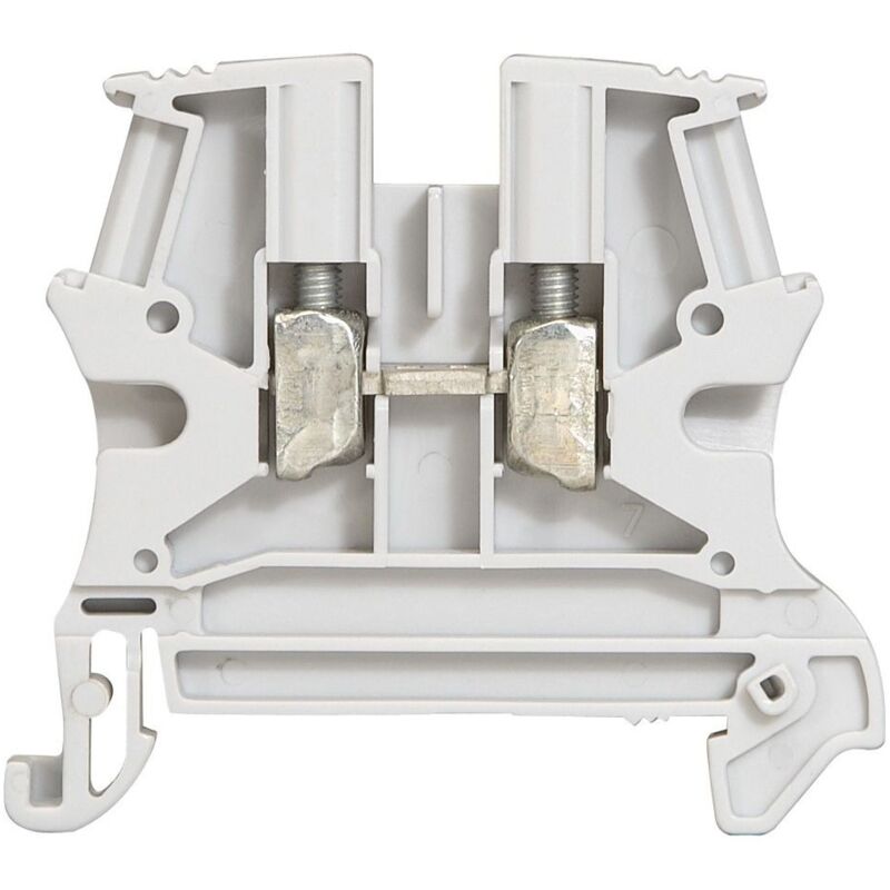 foto del prodotto morsetto legrand 6mmq attacco din colore grigio 037162