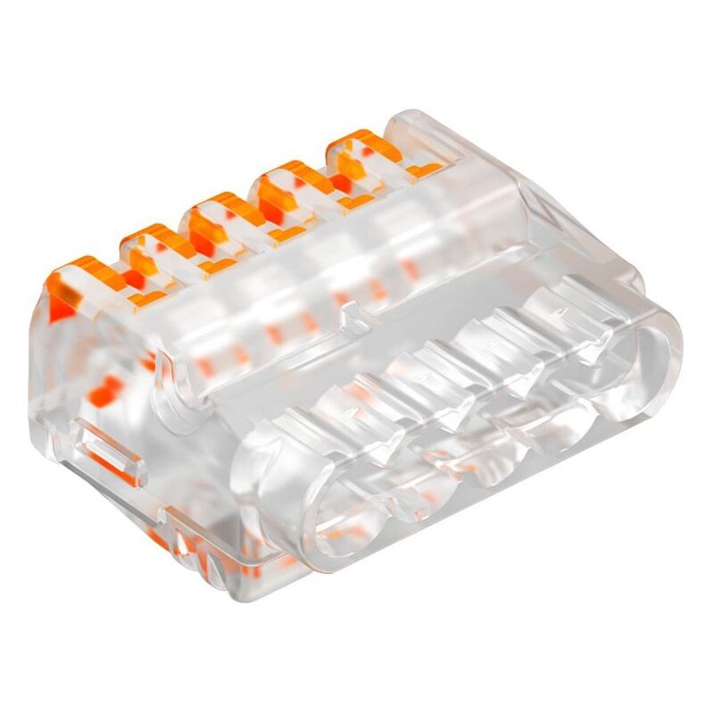 foto del prodotto morsetto obo bettermann 5p senza viti 450v 24a 5x0,2 2,5 mmq 2054458