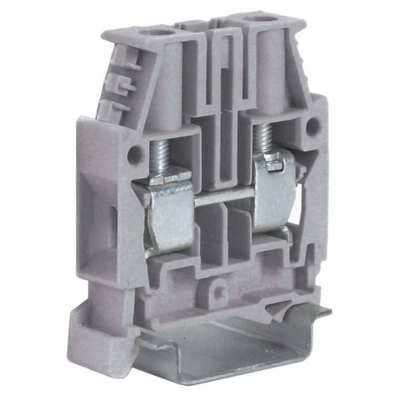 foto del prodotto morsetto passante standard cabur 4mmq grigio cbc04gr
